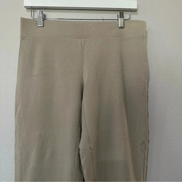 Pure Jill J.Jill Slim-Leg Cropped Womens Smooth Front Pants Tan Size XS GUC - Picture 3 of 7